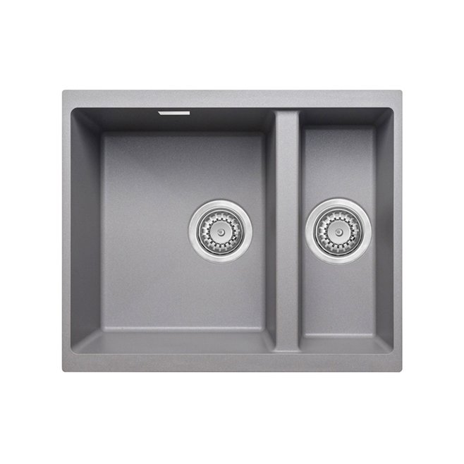 Vellamo Terra 1.5 Bowl Granite Composite Inset/Undermount Kitchen Sink & Waste Kit - 555 x 460mm - Image 10
