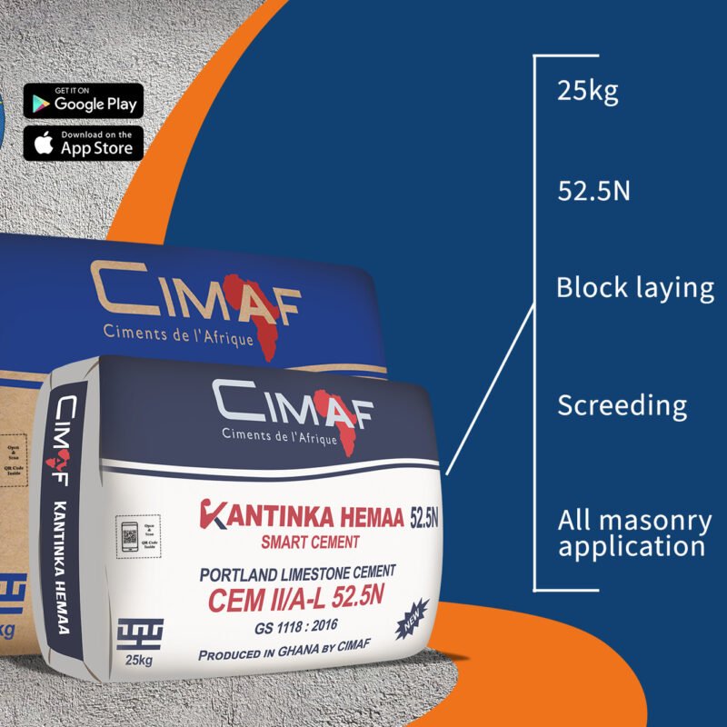 CIMAF Kantinka Hemaa Cement - 52.5N - Image 4