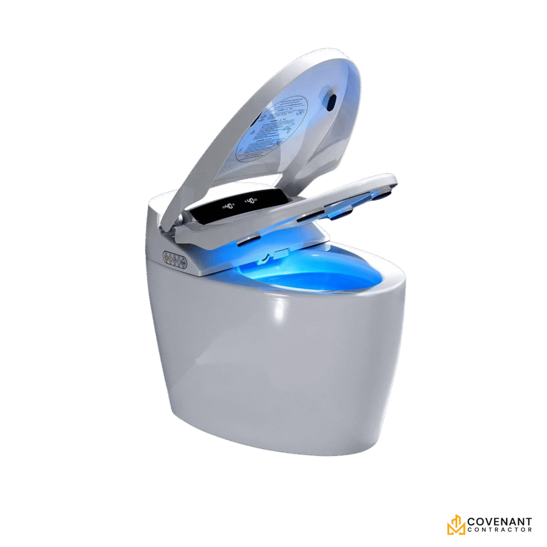 Smart Toilet One-Piece with Heated Bidet