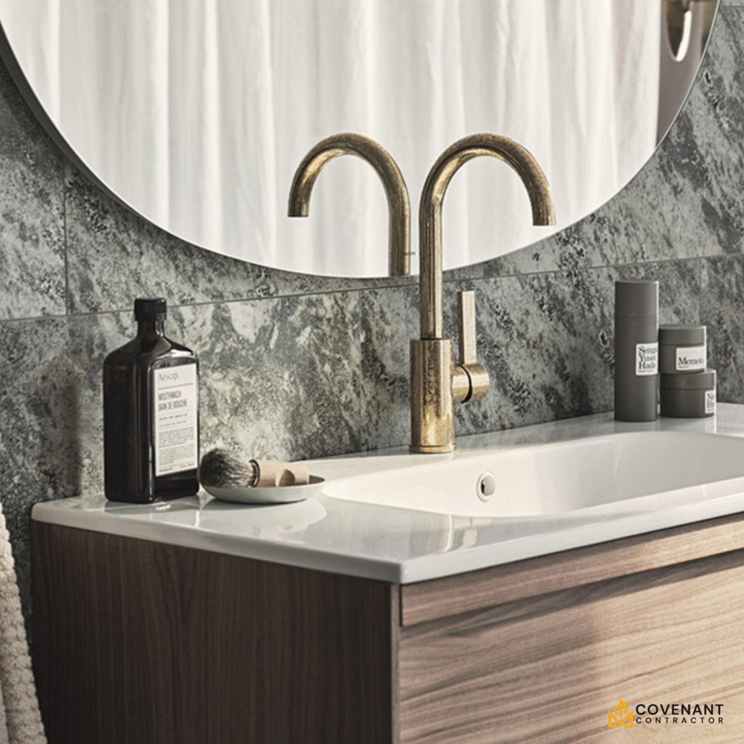 ARM078 Chrome Basin Mixer - Image 2