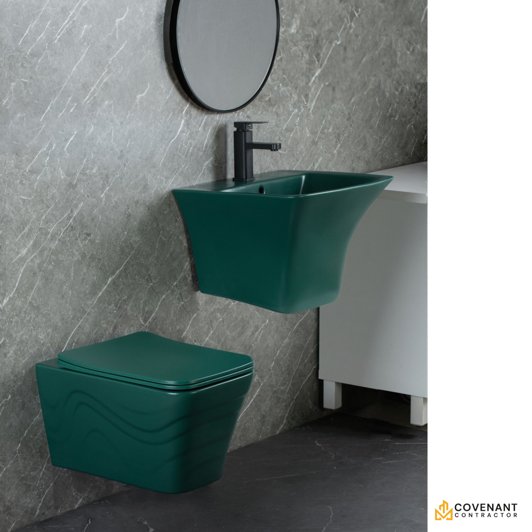 Square Wall-Mounted Basin - Image 2
