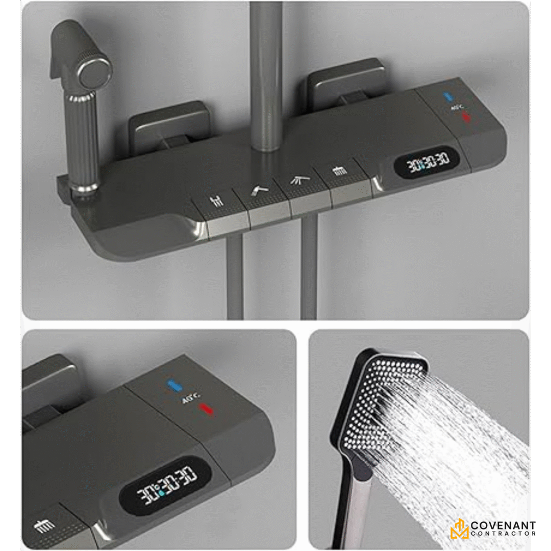 Shower Faucet Set Rainfall - Image 4