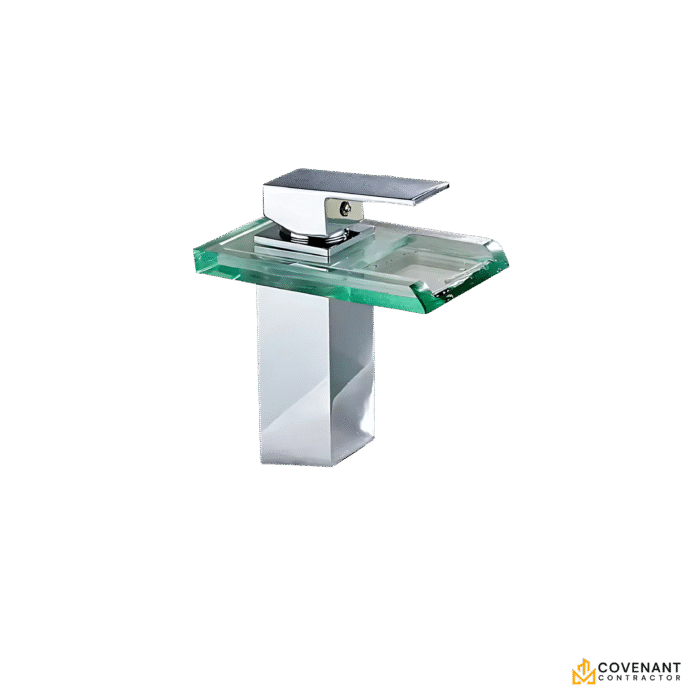 LED Color-Changing Glass Faucet