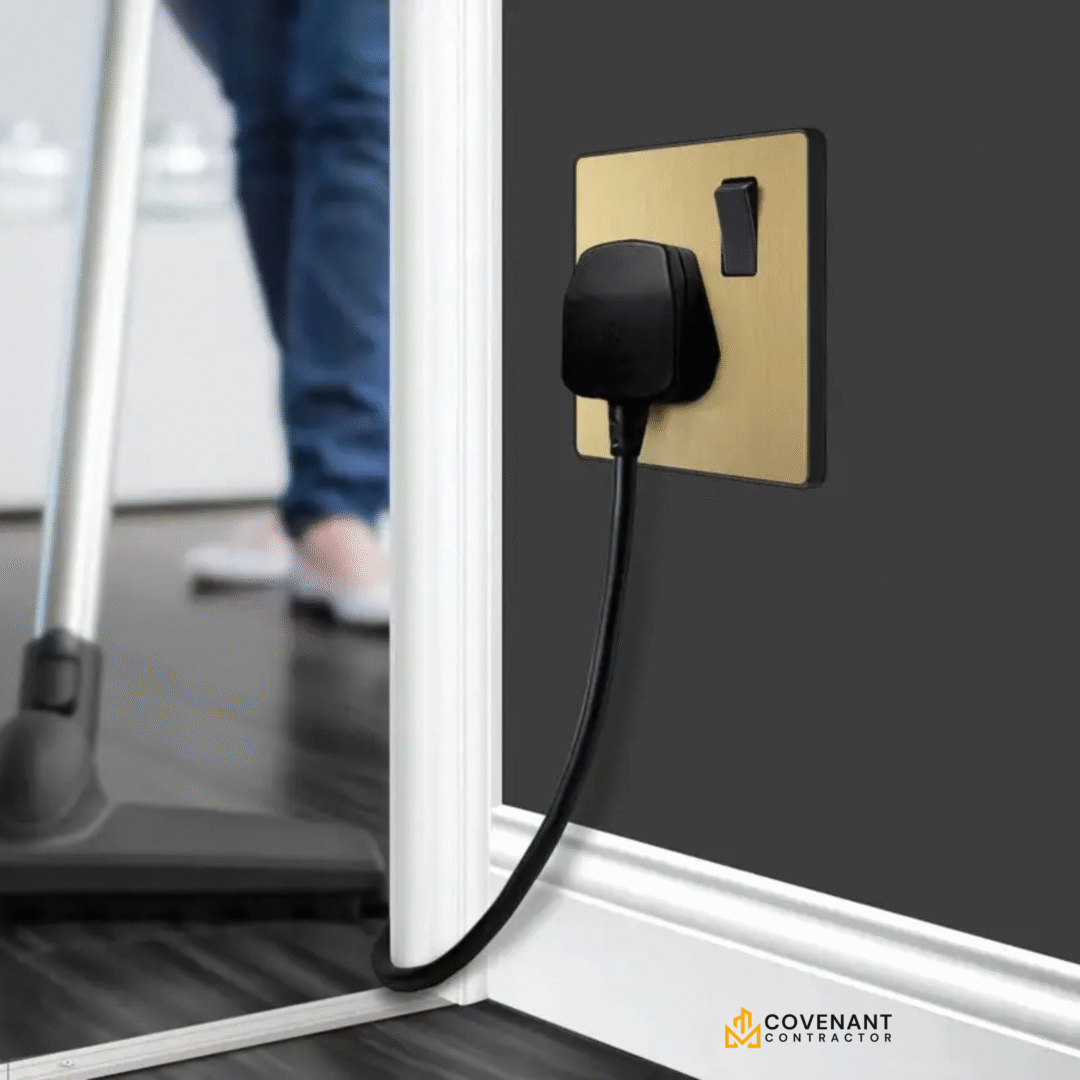 Single Switched Socket - 13A - Satin Brass - Image 2