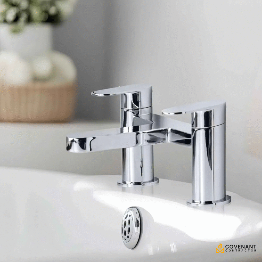 Highgate Bath Filler - Matt Black - Image 3