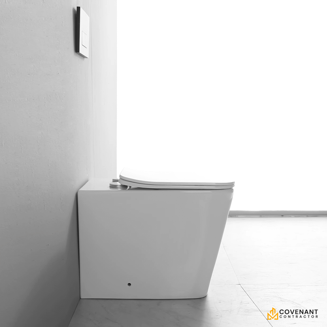European-Style Wall-Hung Rimless Toilet - Image 5