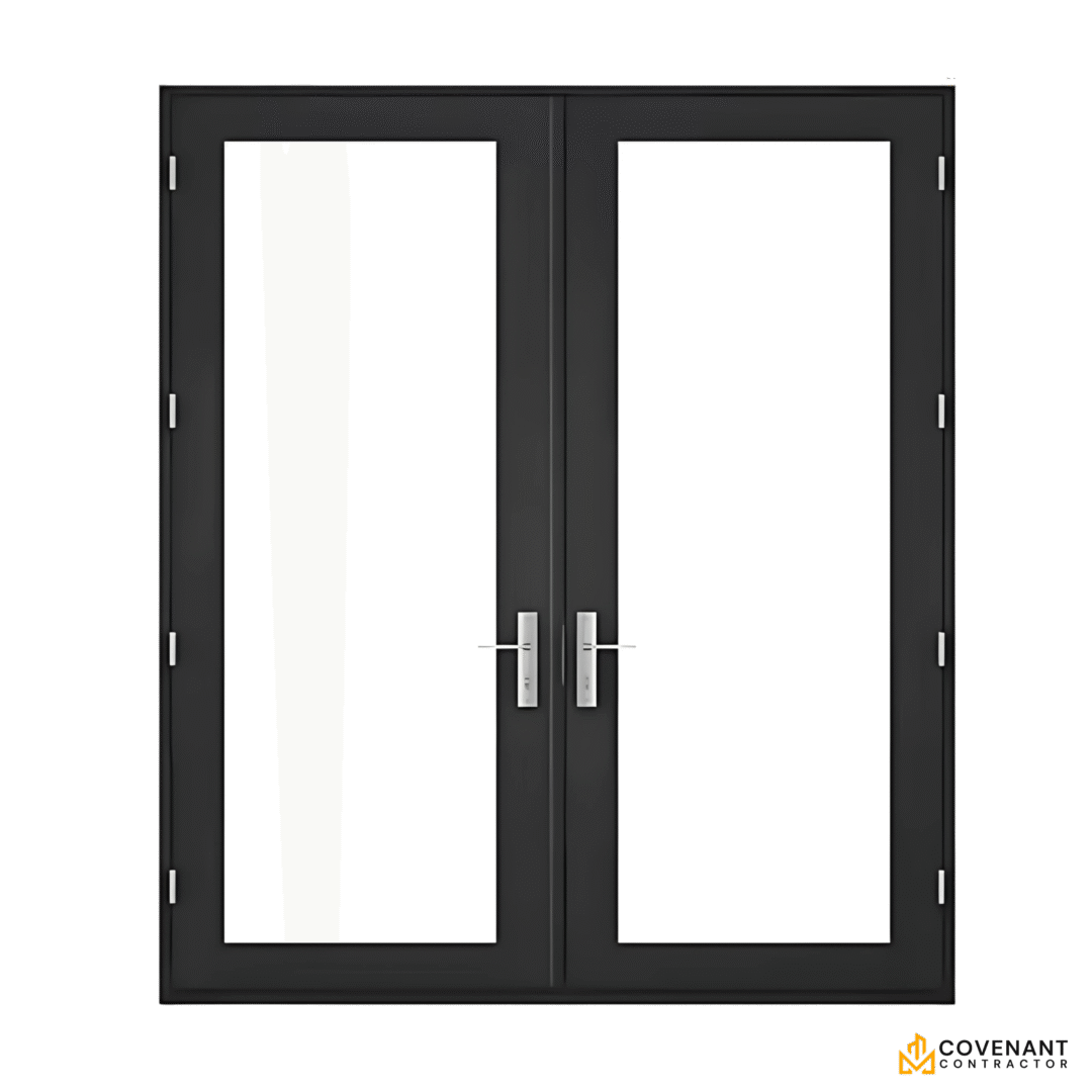 Modern Security Double Glazed Aluminum Commercial Windows - Image 3