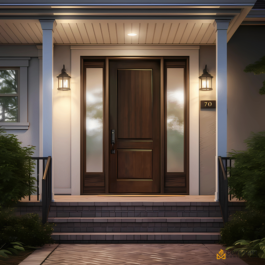 Grandview Fiberglass Entry Door - Image 5
