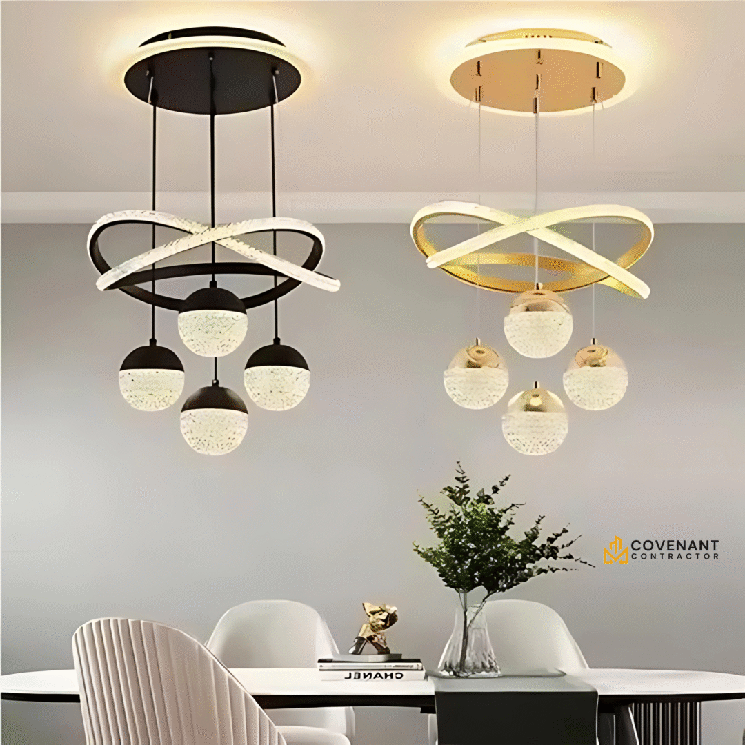 Luxury Crystal Acrylic Chandelier - Image 3