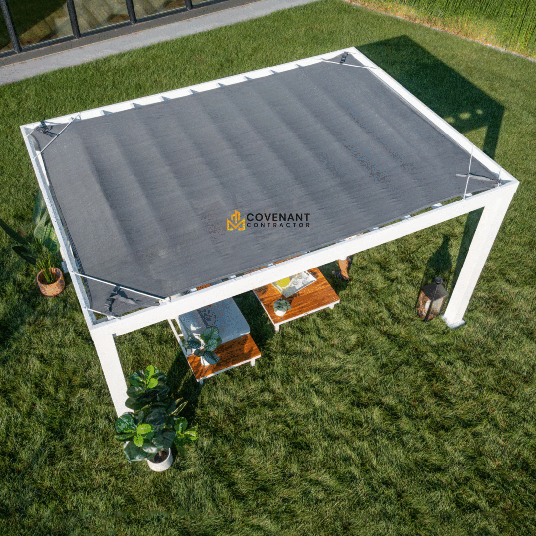 Windham 14'x10' Steel Pergola - Image 4