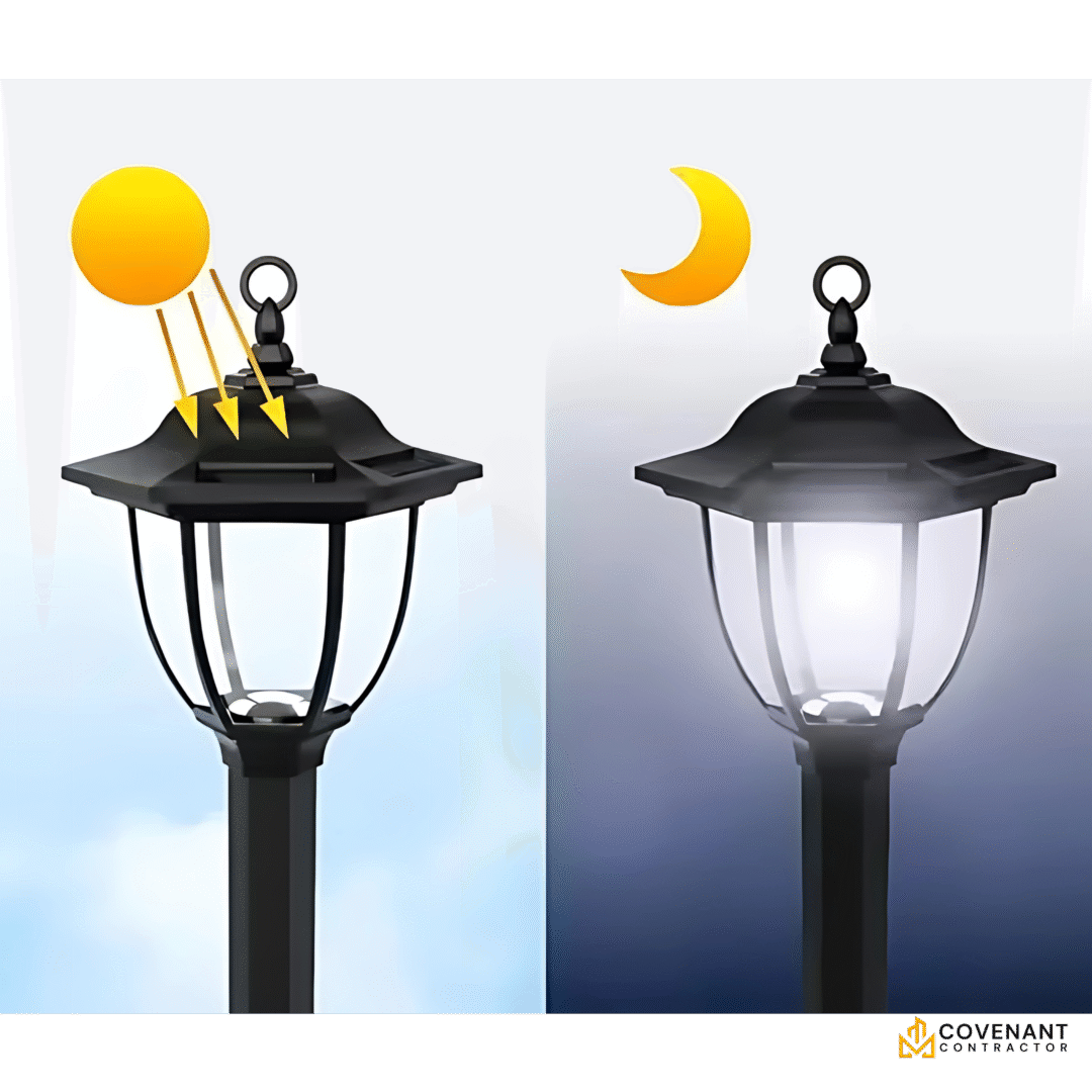 Classic Solar Walkway Lamp - Image 2