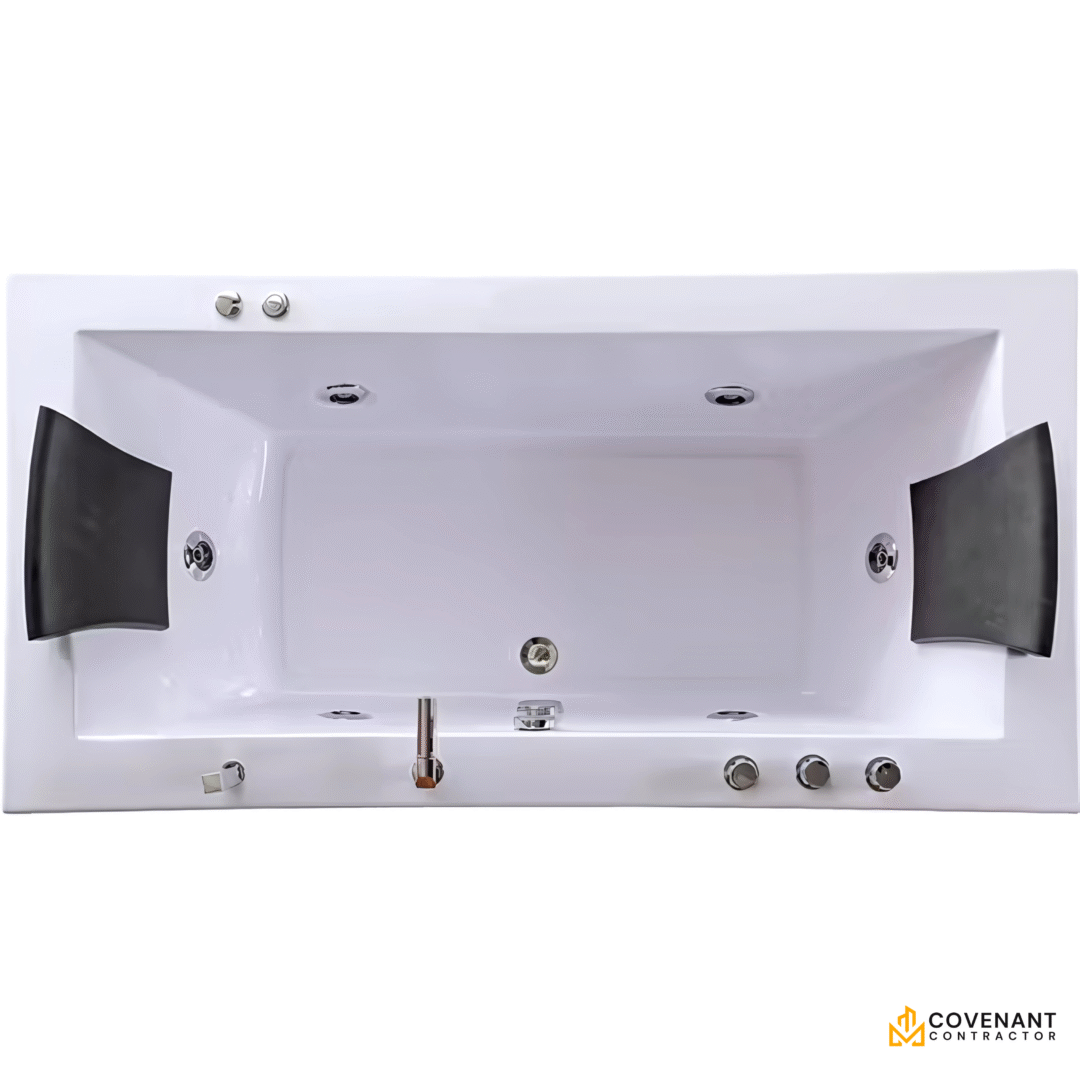 TLP-658 Luxury Whirlpool Massage Bathtub - Image 3