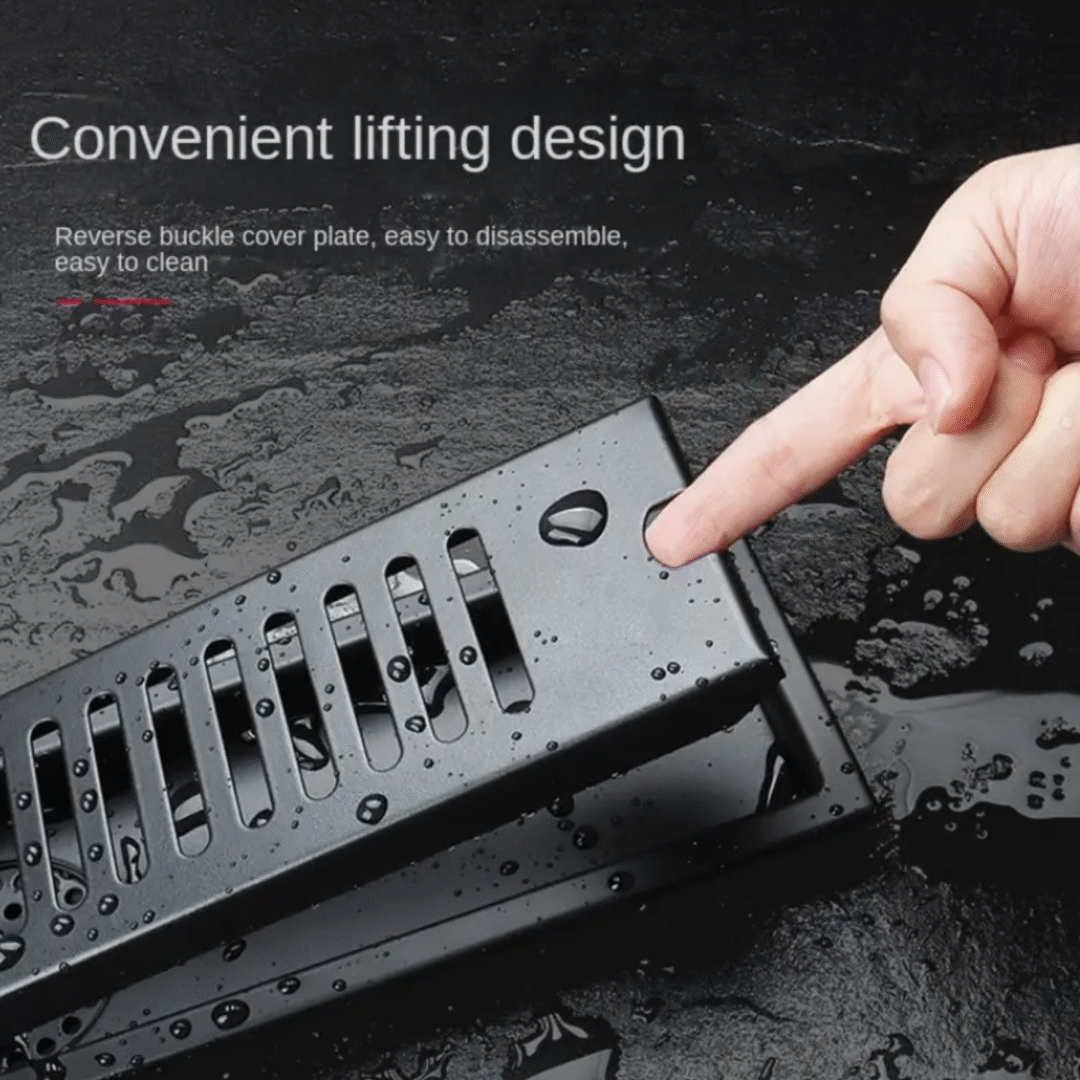 304 Stainless Steel Long Floor Drain - Image 2