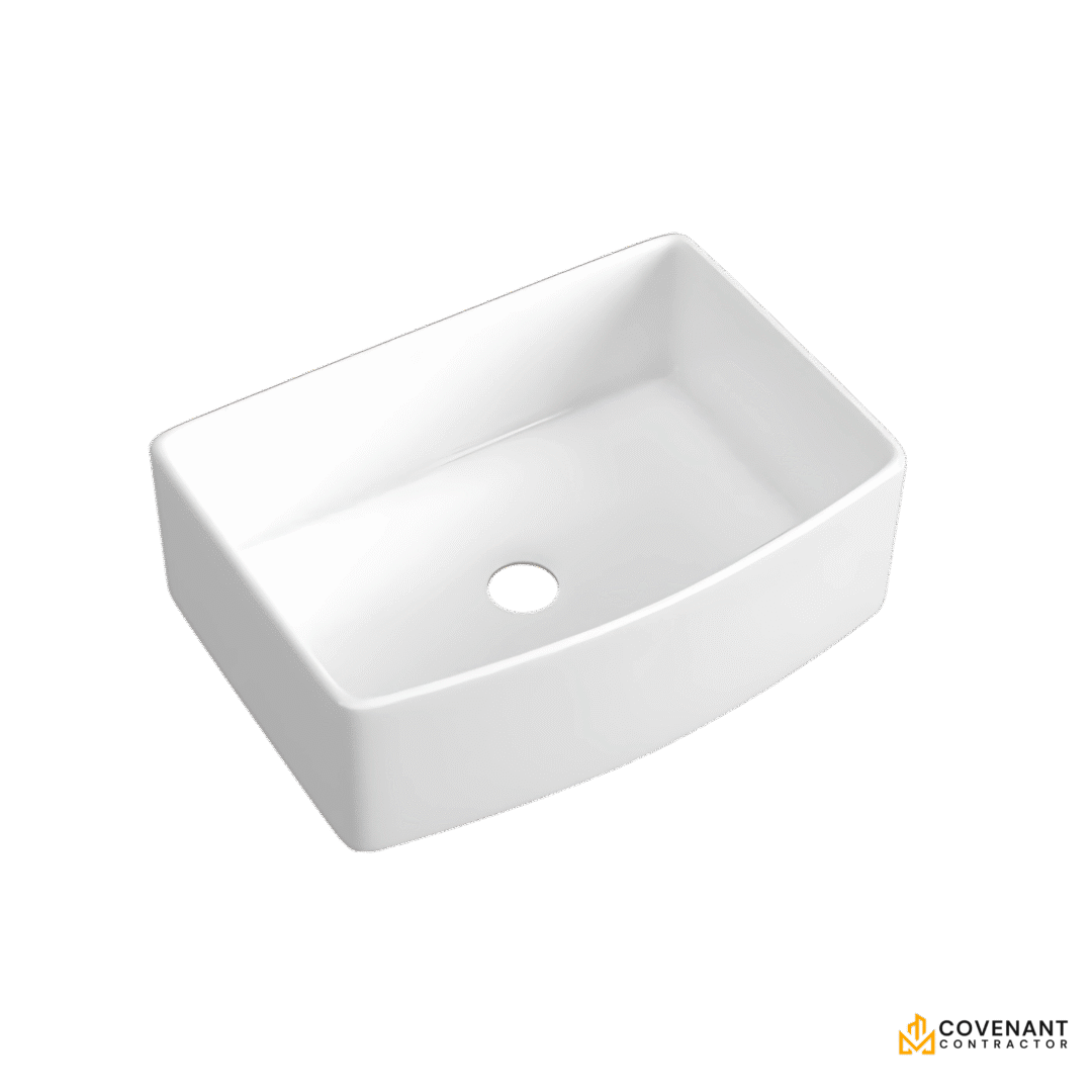 30" Apron Front Fireclay Farmhouse Sink