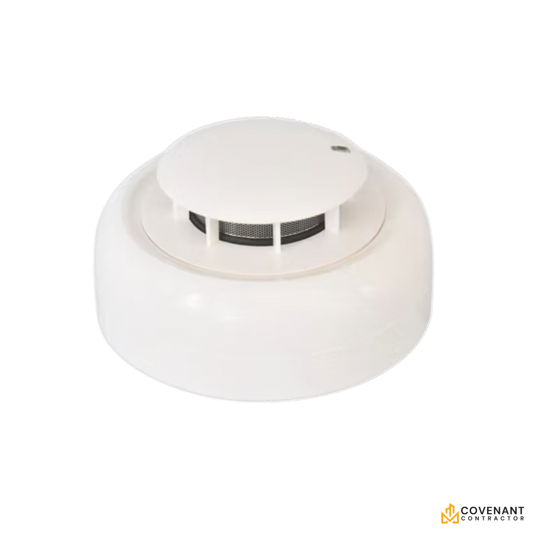 Photoelectric Smoke Detector for Fire Alarm Systems - CE Certified