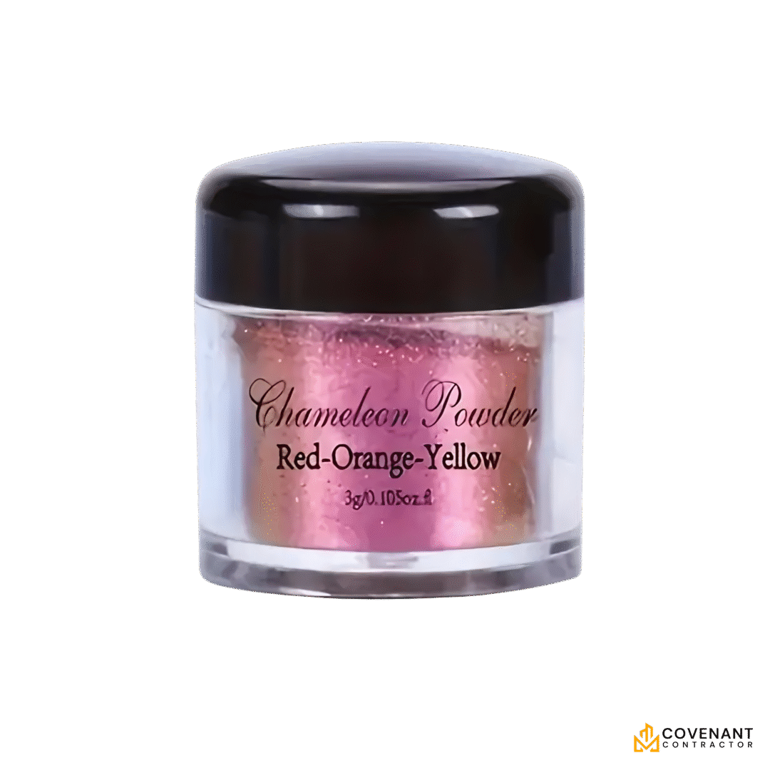 10pcs Chameleon Mica Powder Set – 3g UV Holographic Glitter Resin