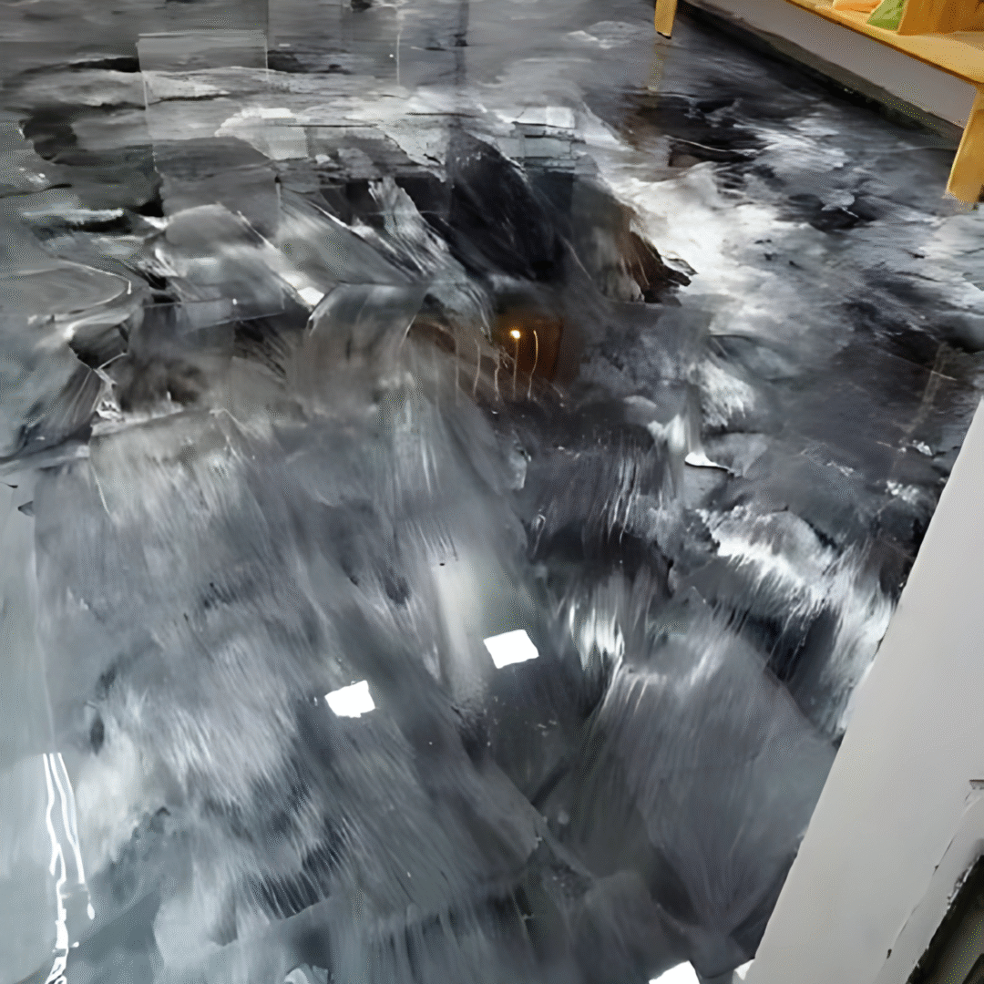 Metallic Epoxy Floor Paint – Premium 3D Color Pigment Coating - Image 2