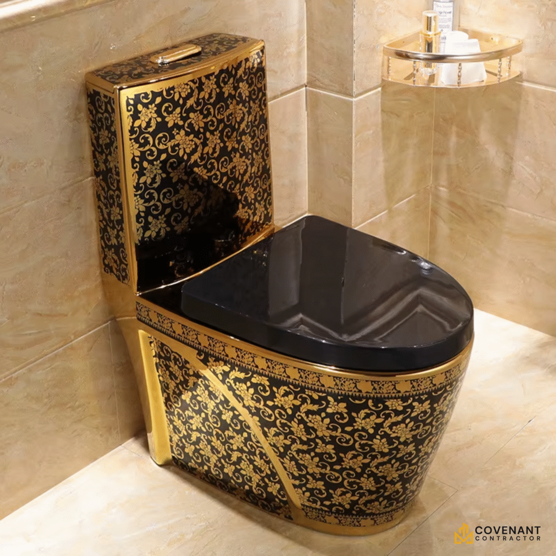 Luxury Antique Gold Sanitary Ware Collection - Image 4
