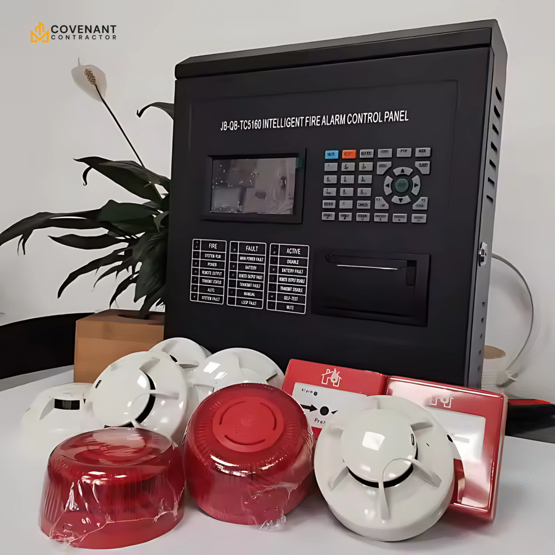 Addressable Fire Alarm Control System with Intelligent Optical Smoke Detectors - Image 3