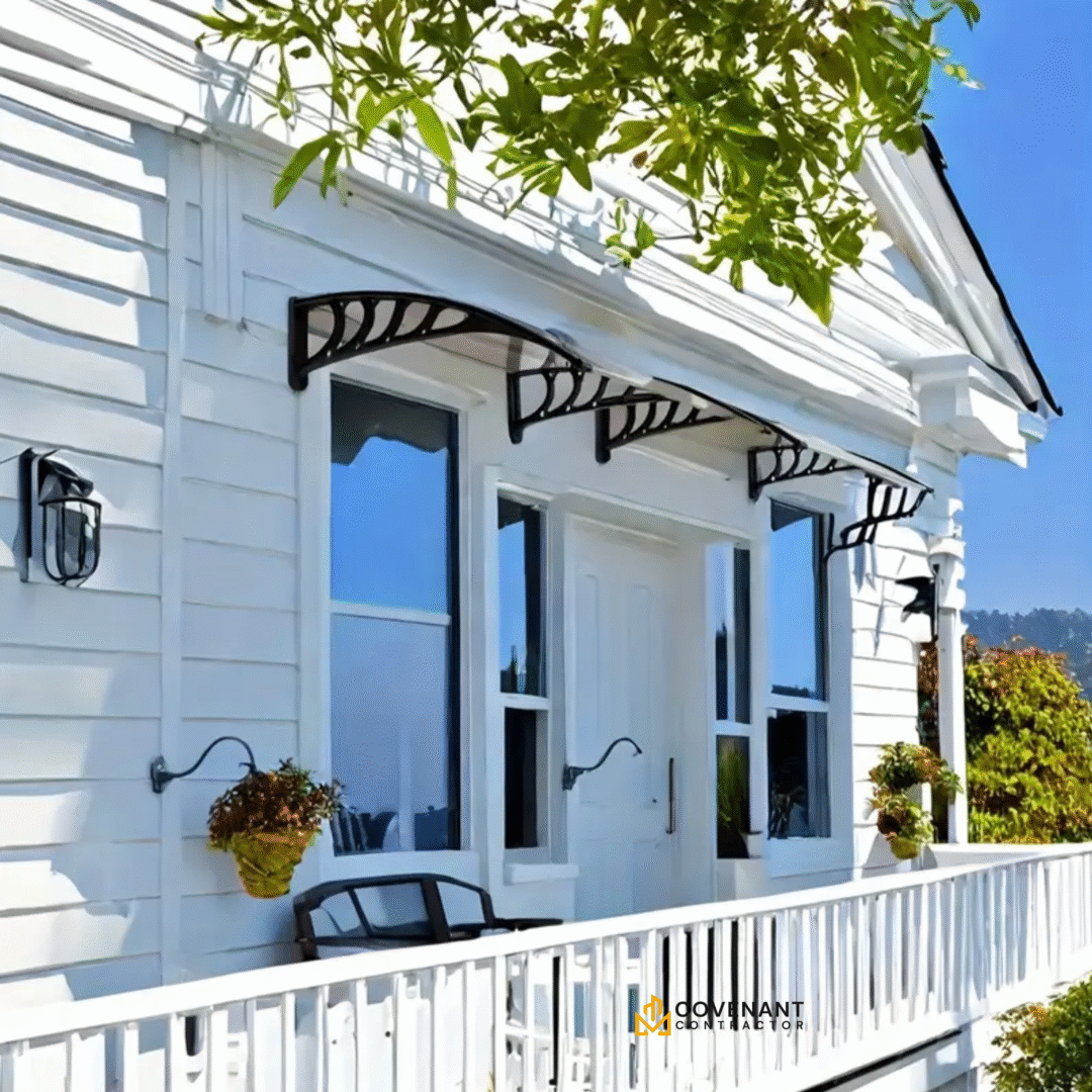 76.2cm x 101.6cm Outdoor Window & Door Awning - Image 4