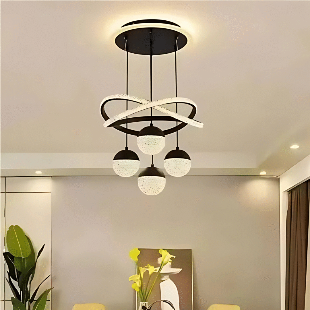 Luxury Crystal Acrylic Chandelier - Image 2