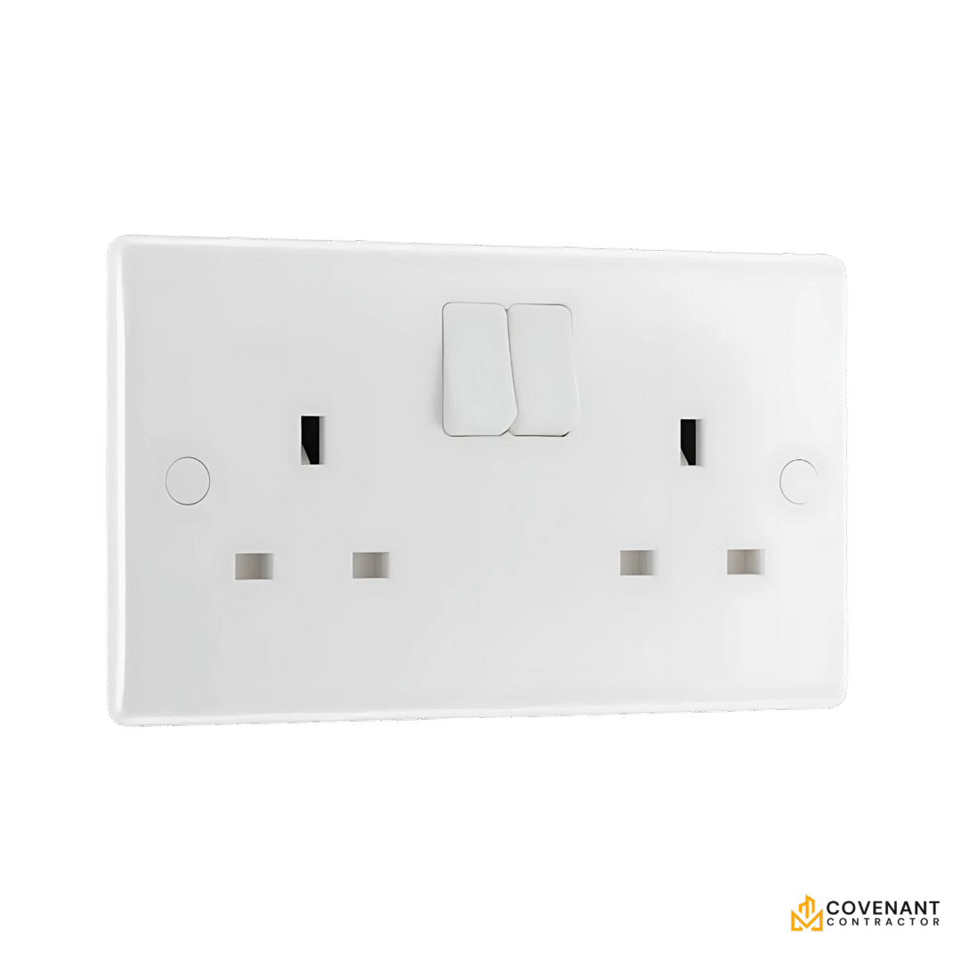Nexus 800 Series Double Switched Socket