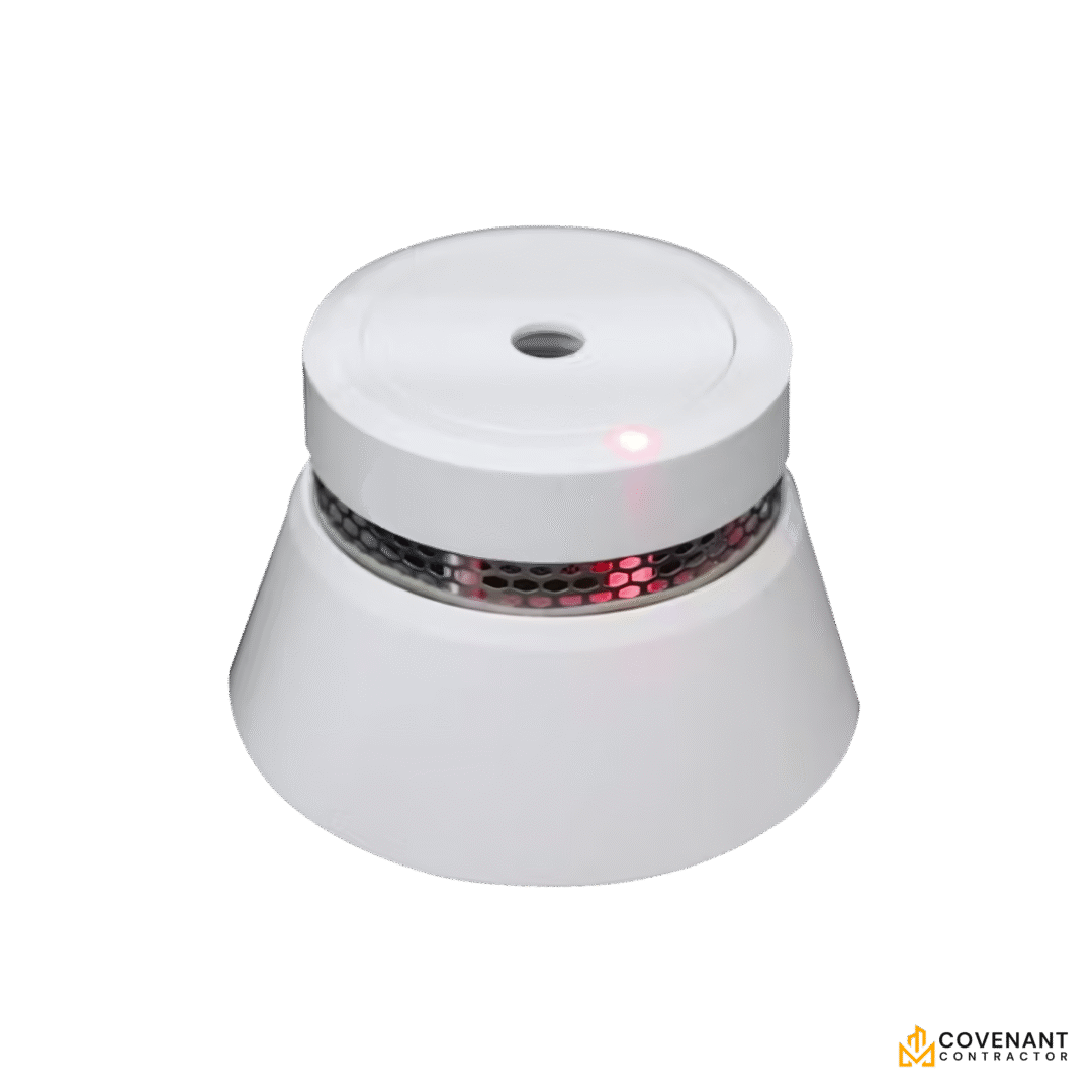 Battery-Powered Photoelectric Smoke Alarm