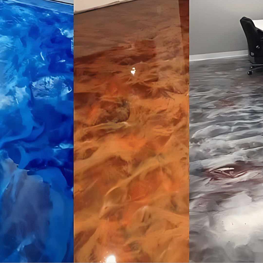 Heavy-Duty Lifetime Epoxy Resin Metallic Floor Paint