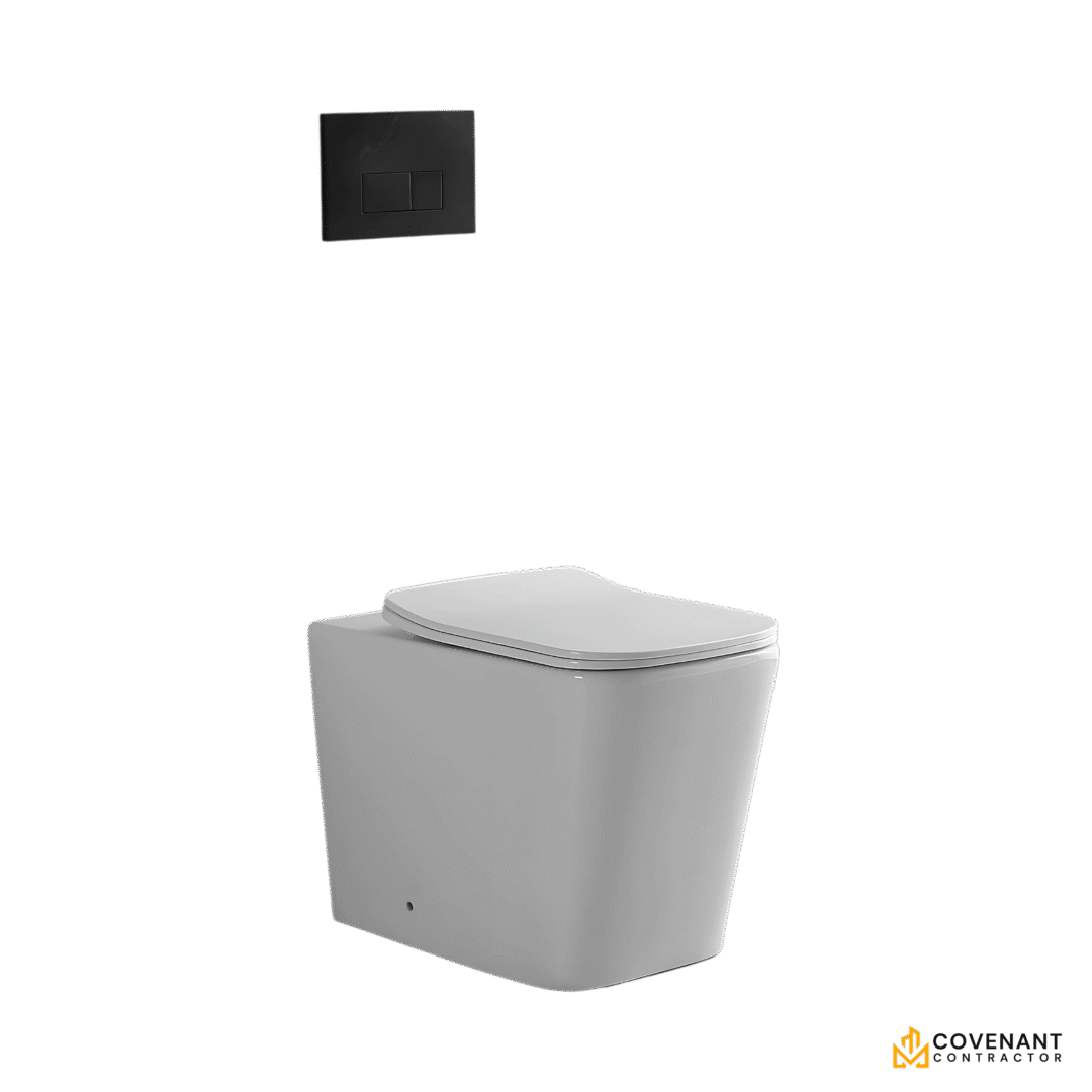 European-Style Wall-Hung Rimless Toilet