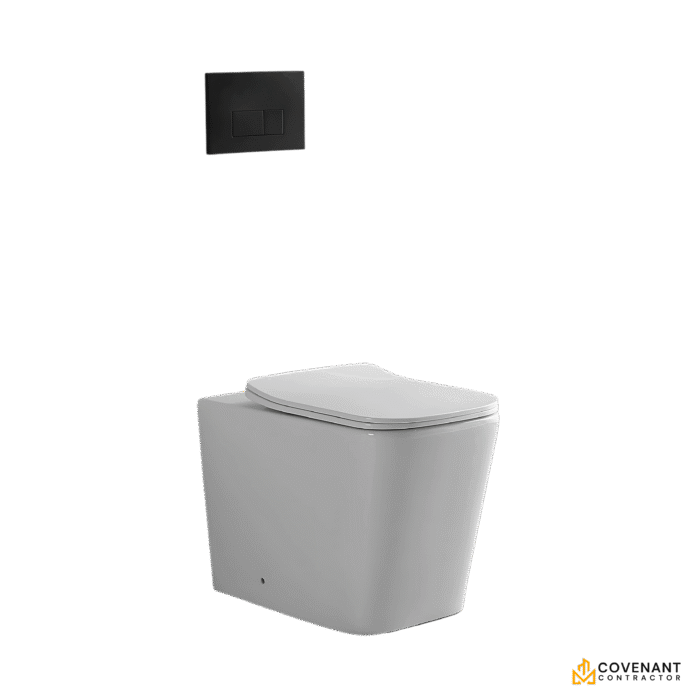 European-Style Wall-Hung Rimless Toilet