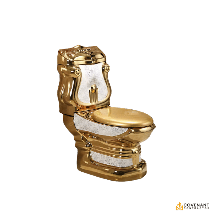 Royal Extreme Luxury Gold Plated Toilet Suite