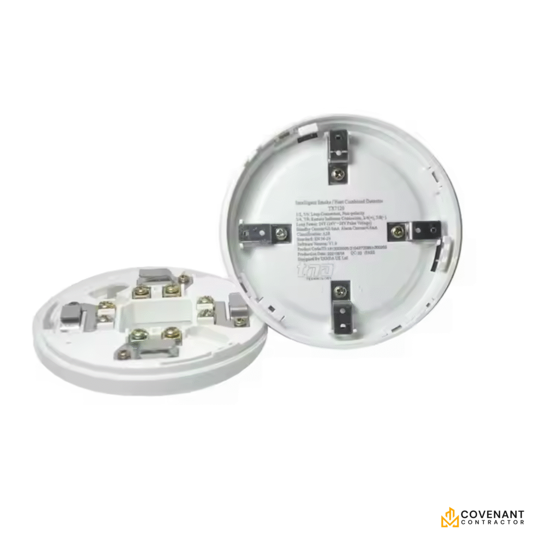 Combined Fire Alarm System – Intelligent Addressable Panel with Optical/Heat Detectors - Image 5