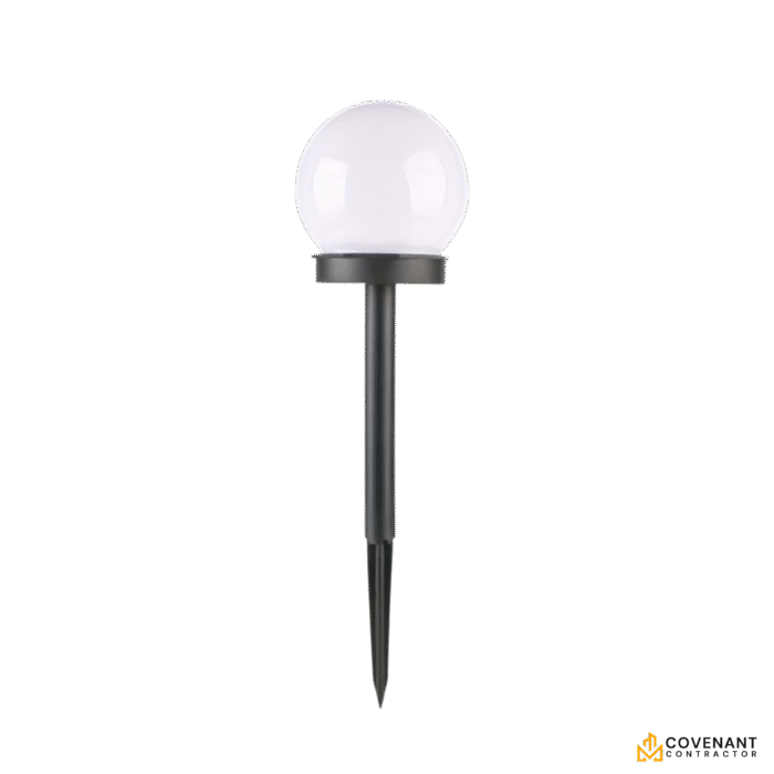 10-Pack Round LED Garden Lights – Energy-Saving Solar Lawn Lamps