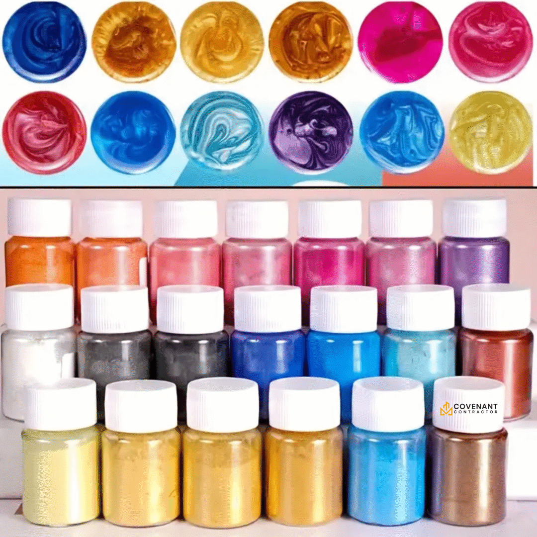 Vibrant 18-Color Mica Mineral Powder – Premium Pigment for Resin - Image 2