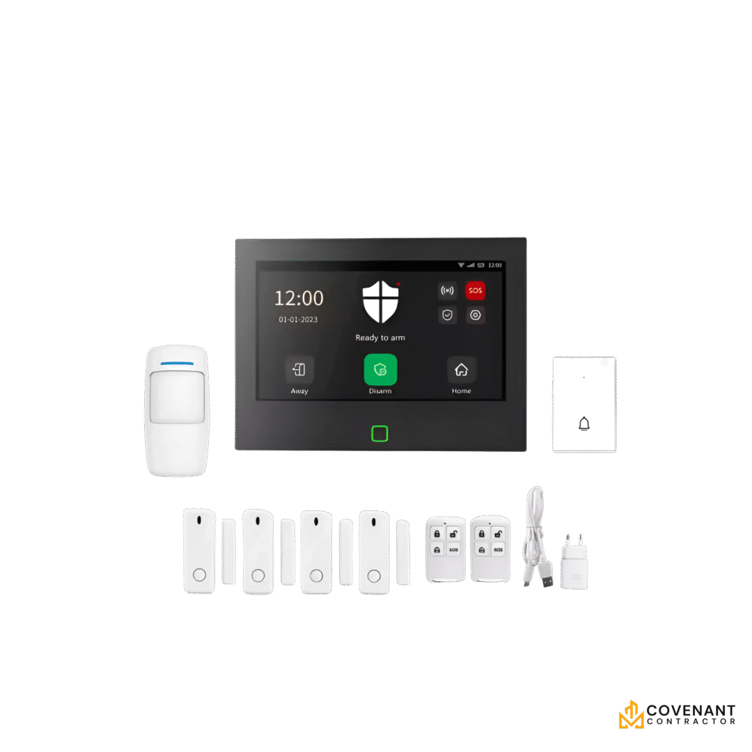 7" IPS Touch Screen Fire Alarm Control Panel – Intelligent Building Safety Hub