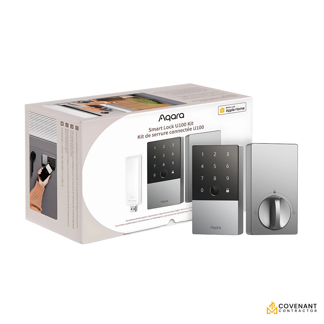 Aqara U100 Smart Lock – Keyless Entry with HomeKit & Fingerprint Recognition