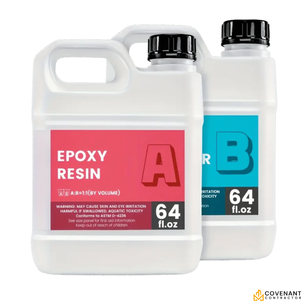 1KG High-Gloss Self-Leveling Art Resin – UV & Yellowing Resistant for DIY