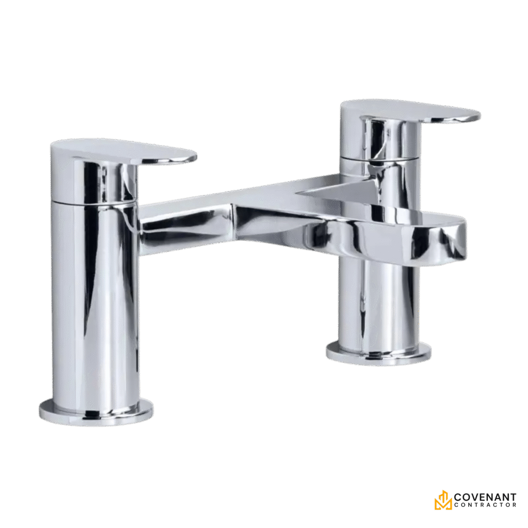Highgate Bath Filler - Matt Black