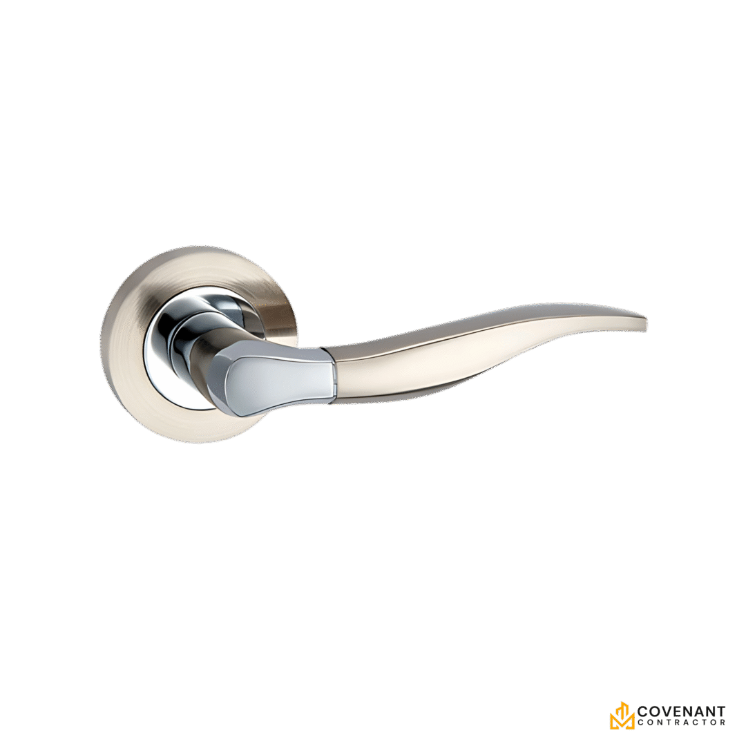 Premium Steel Door Handle with Reinforced Base
